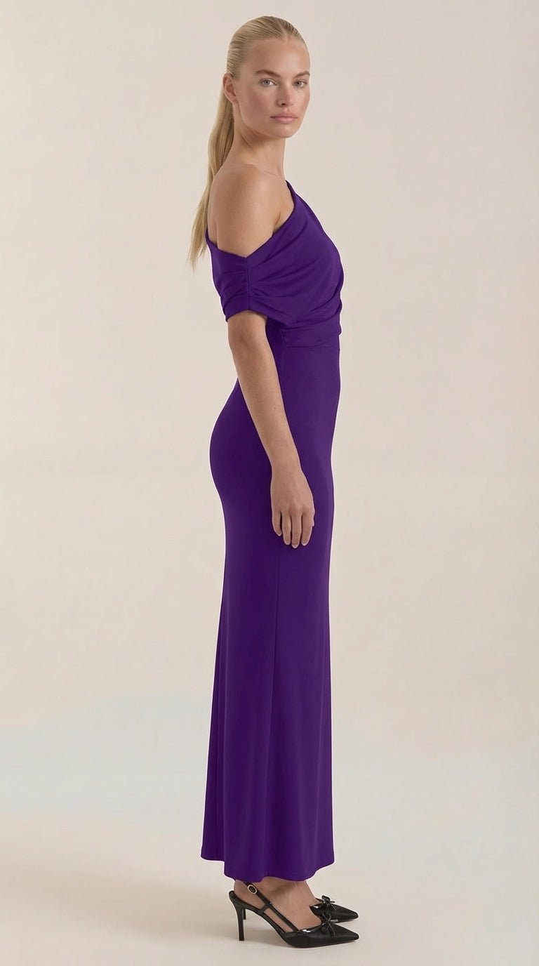 Sukienka maxi Candice Einschulter