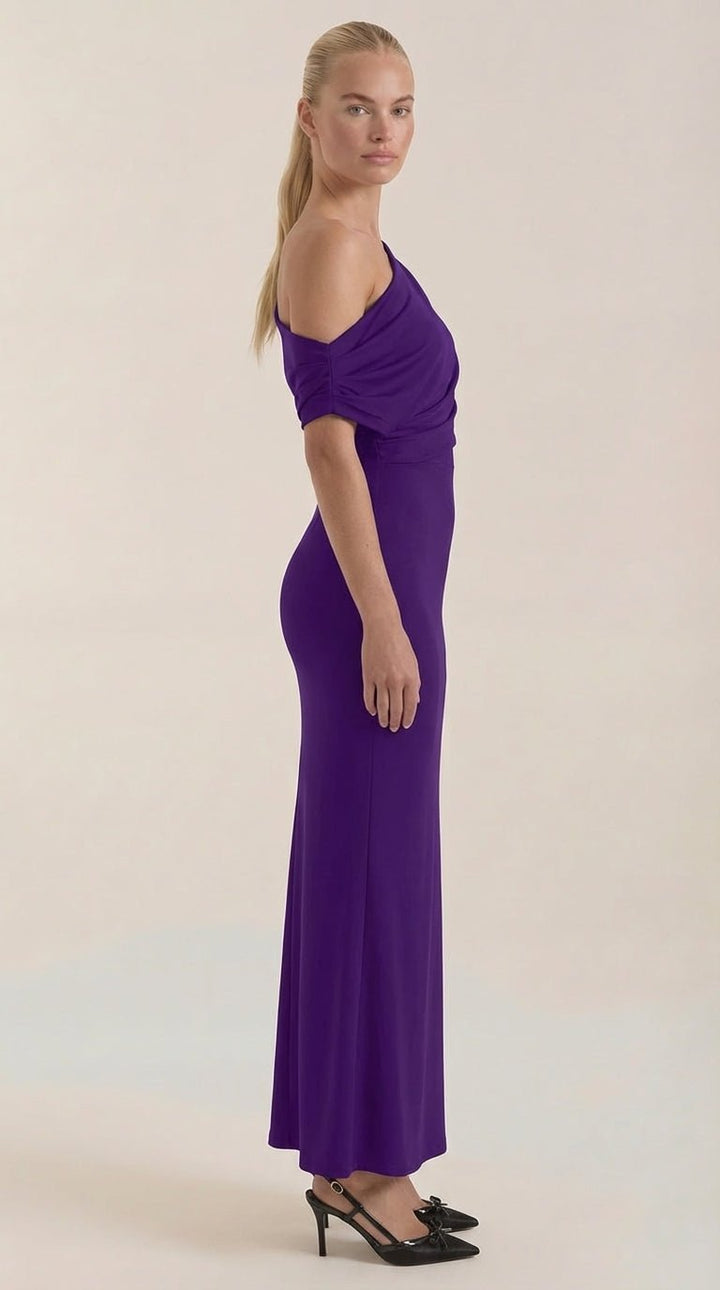 Sukienka maxi Candice Einschulter