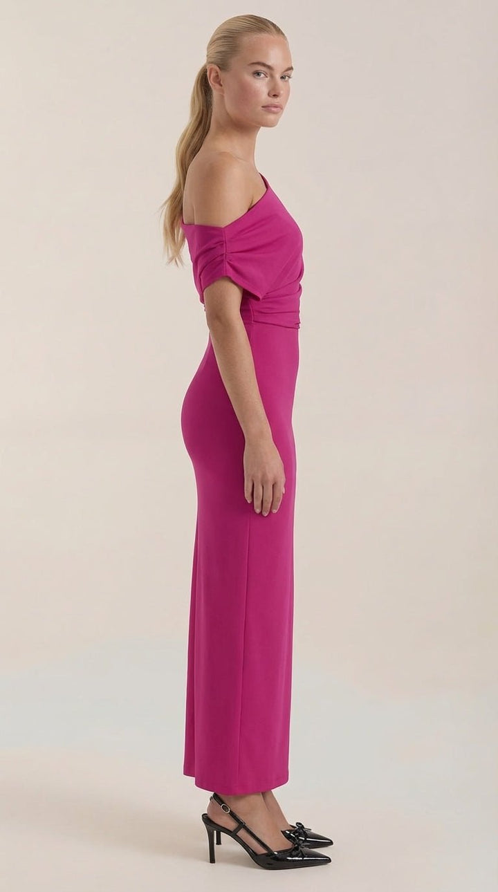 Sukienka maxi Candice Einschulter