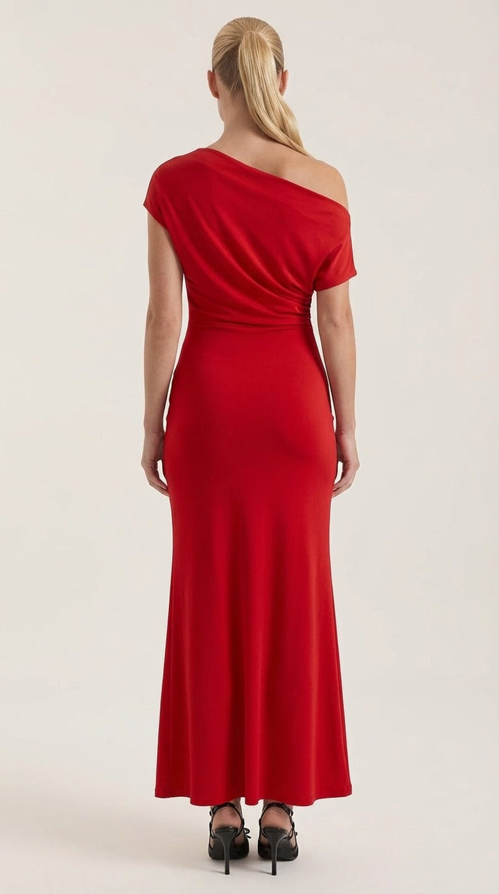 Sukienka maxi Candice Einschulter