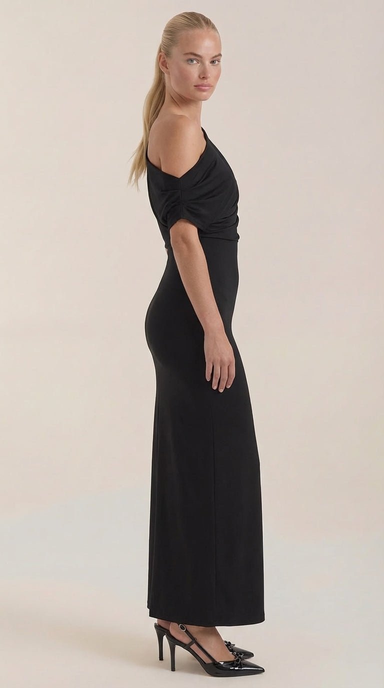 Sukienka maxi Candice Einschulter