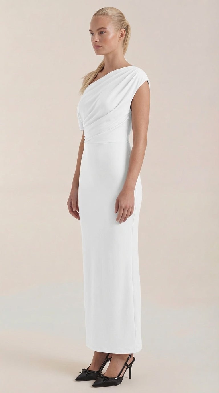 Sukienka maxi Candice Einschulter