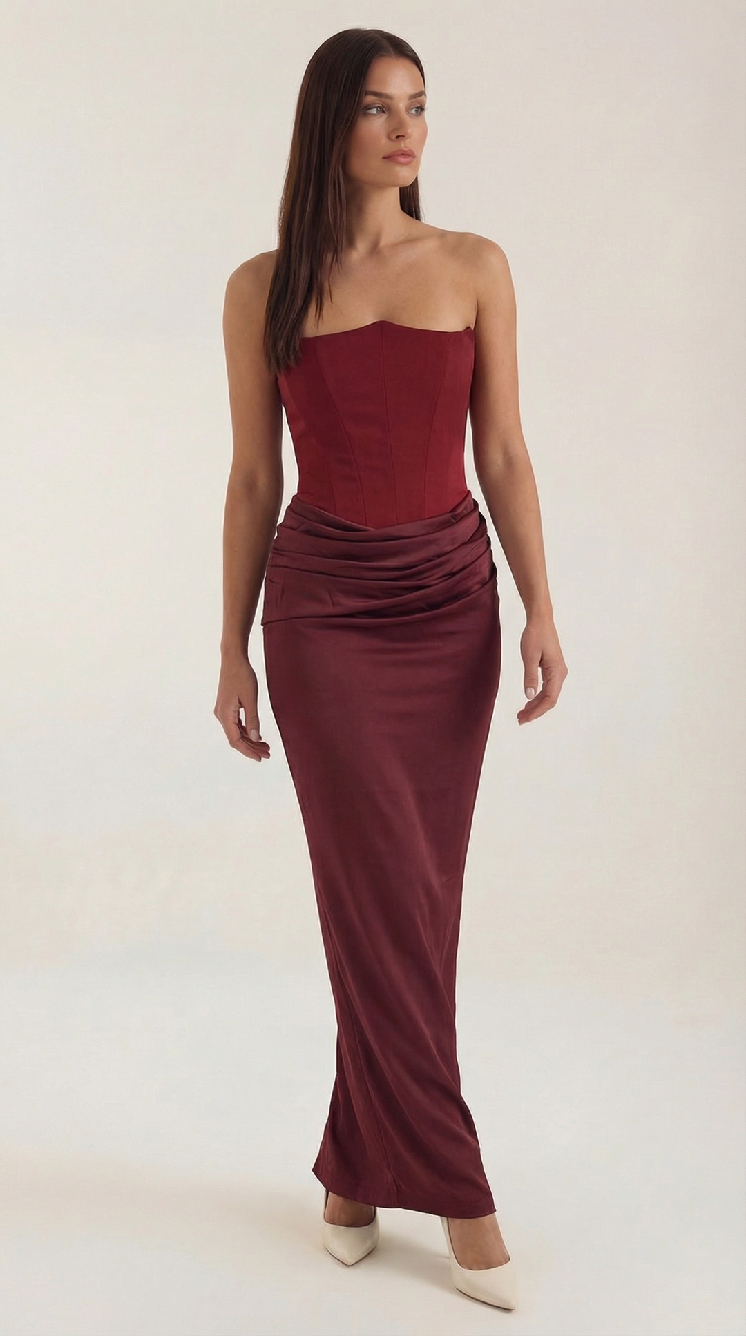 Fiorella Korsett-Maxikleid