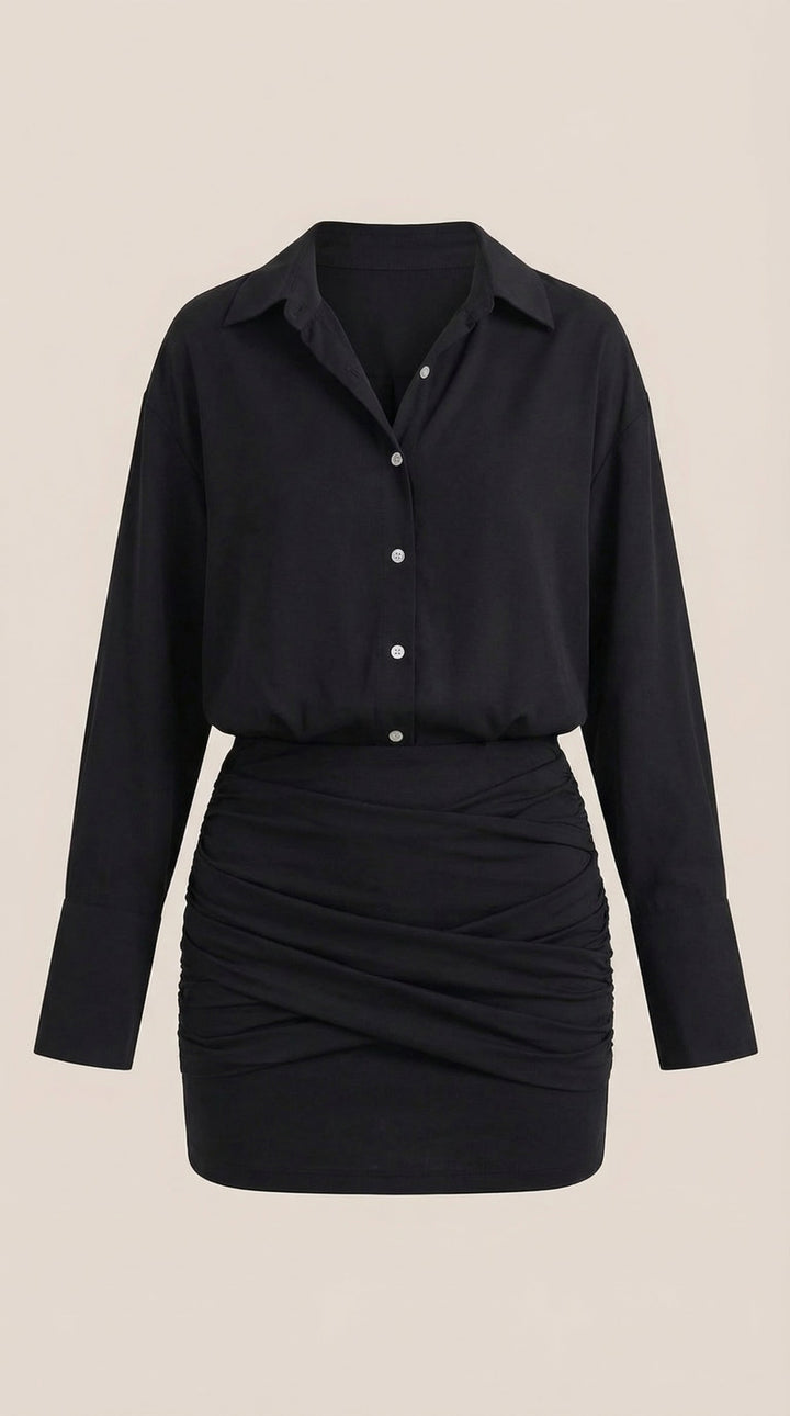 Polly Mini-Sukienka Koszulowa