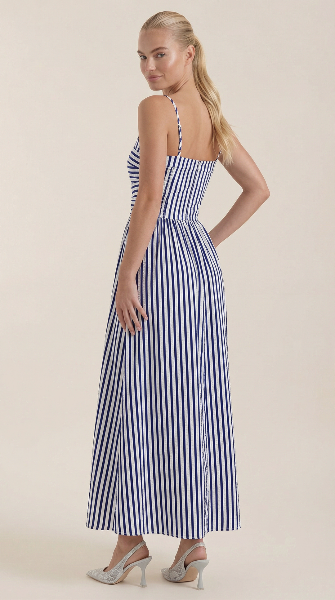 Sukienka Maxikleid Sandra w paski