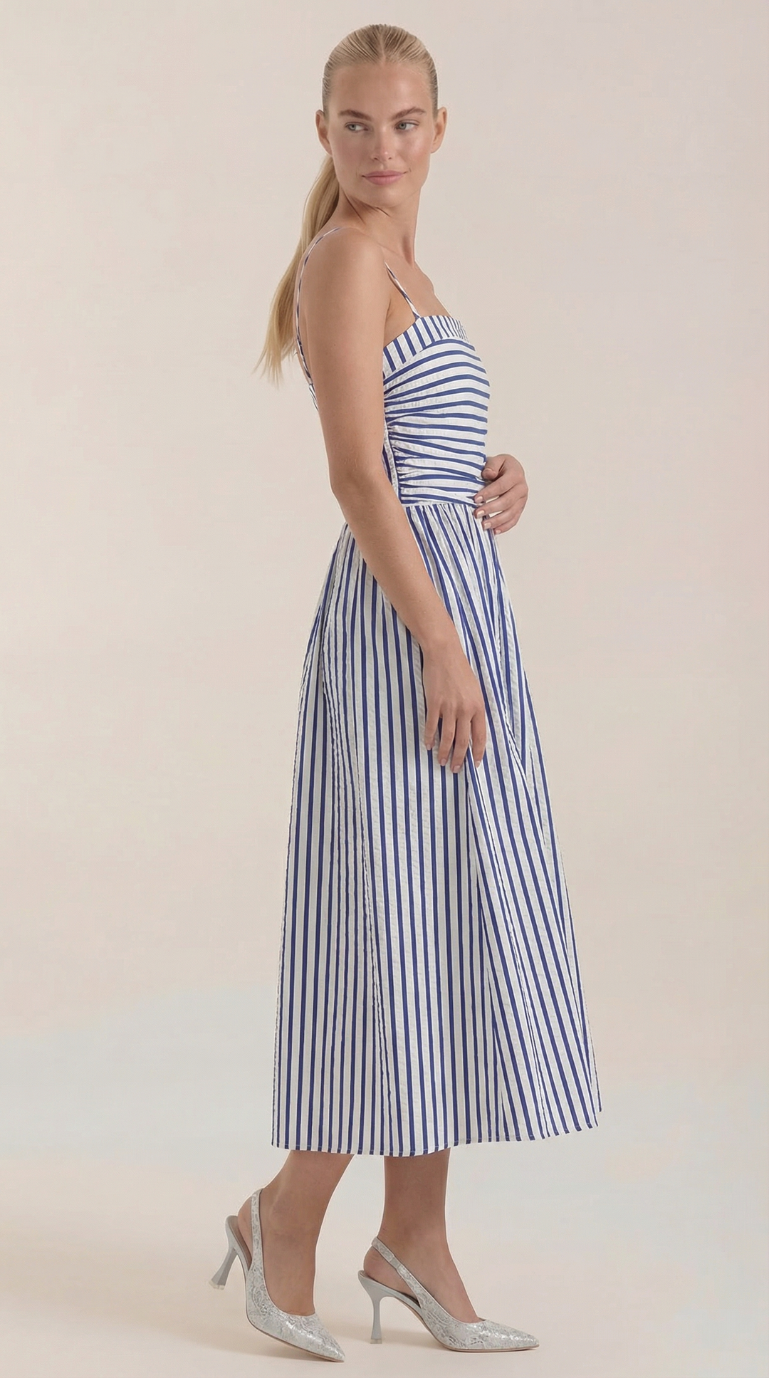 Sukienka Maxikleid Sandra w paski