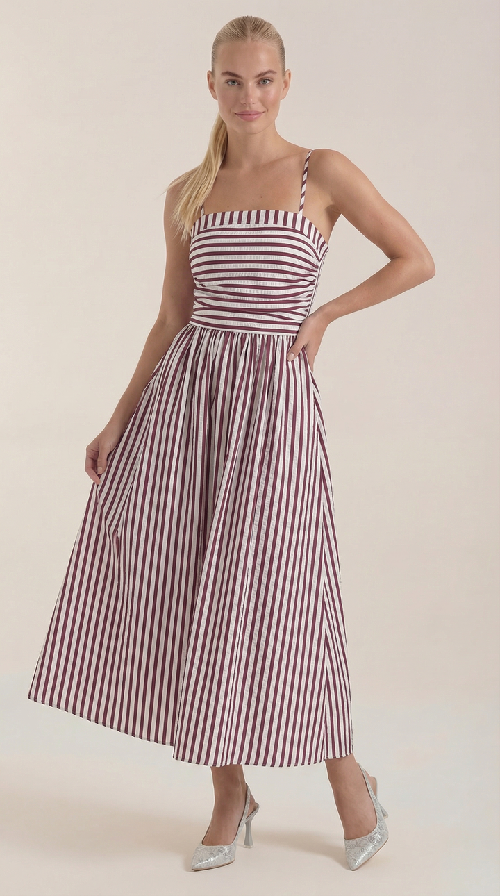 Sukienka Maxikleid Sandra w paski