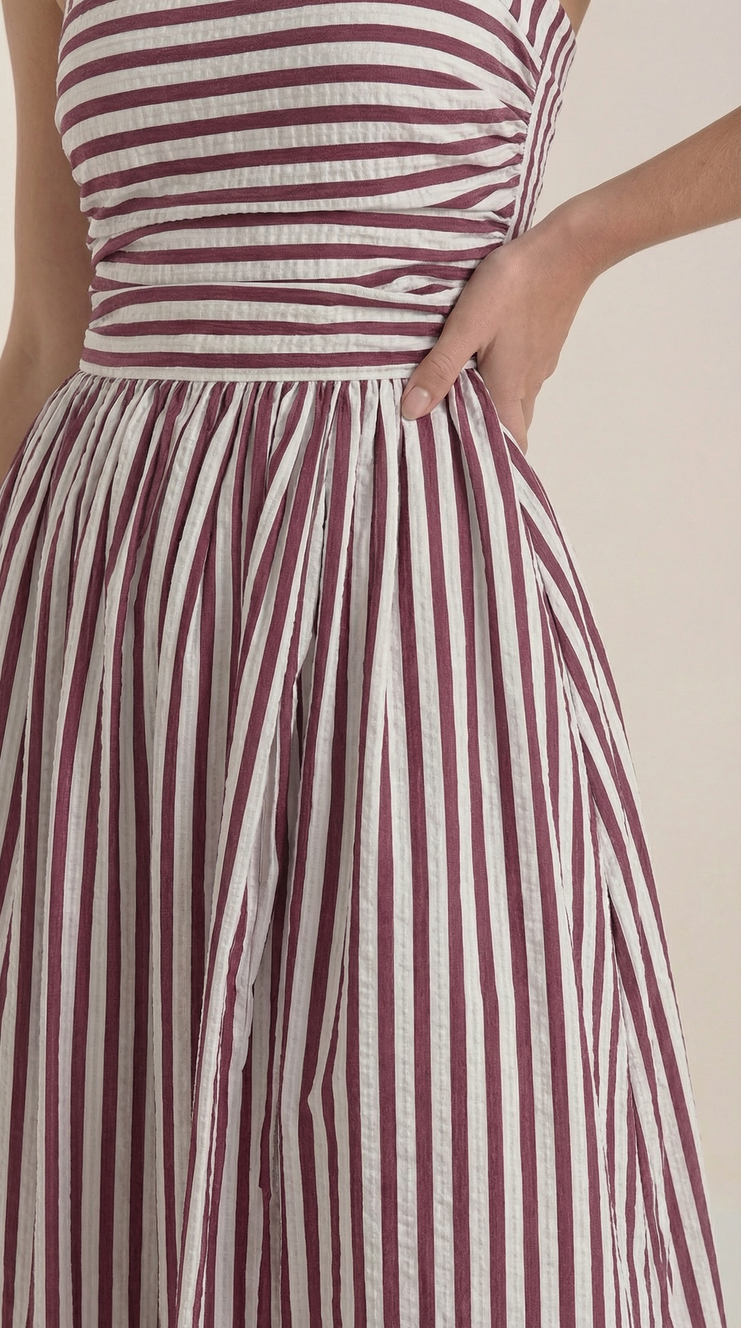 Sukienka Maxikleid Sandra w paski