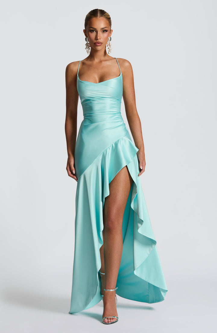 Sukienka Samira Maxi - Aqua