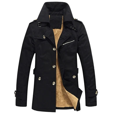 Elegancki Puchowy Trenchcoat